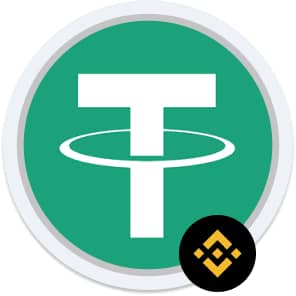 Logo Tether USDT sur le réseau BEP20